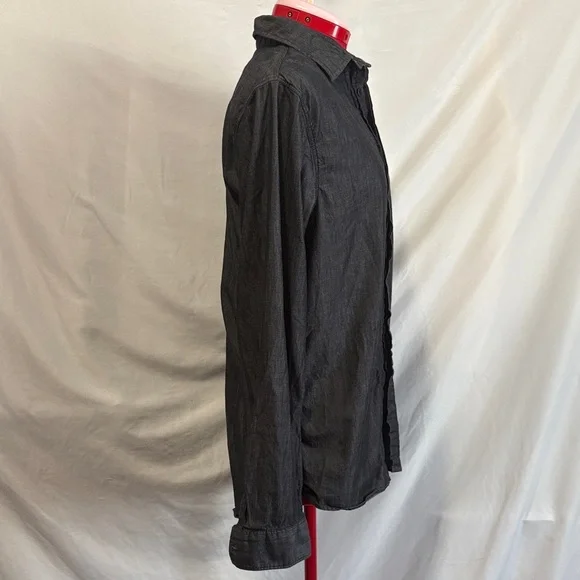 Guess Women's Black Button Down Shirt MM258 - Picture 2 of 5